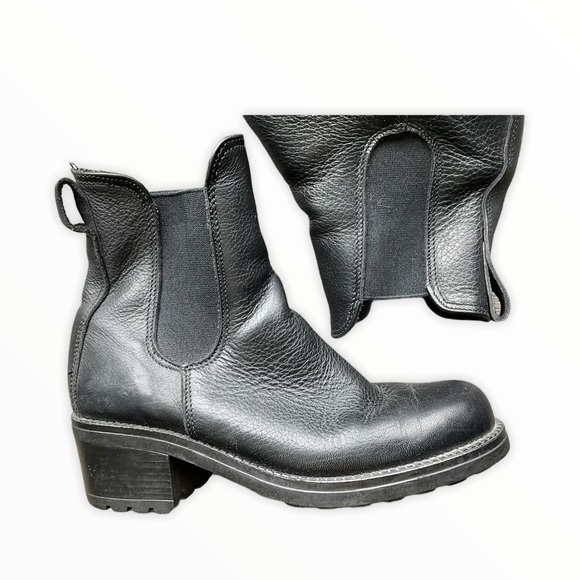 Roots Vintage 90,s Beetle Boot Black Size 6.5. - Picture 2 of 12